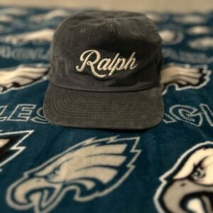 Polo by Ralph Lauren Gray Corduroy Hat